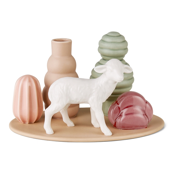 Dottir, Sweet Stories - Vase, Lamb i dusty Rose