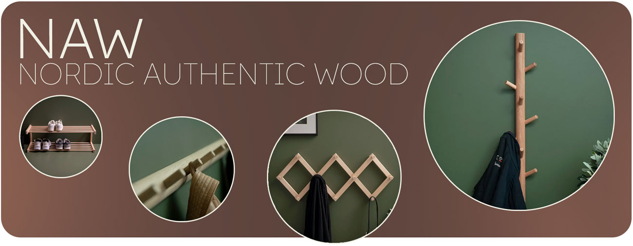 Dansk design i ren træ - Nordic Authentic Wood