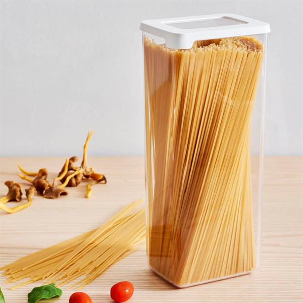 Opbevaringsbøtte til tørvarer 2,25 liter til fx spaghetti fra Smartstore