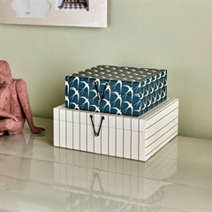 House Doctor æskesæt - Keep, Sand/Mørkegrå