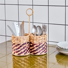 House Doctor Rund Bestikholder - Double, Vandhyacint