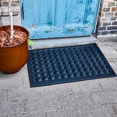 House Doctor Dørmåtte i Gummi. 60x90 cm. Braid