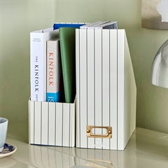 House Doctor Magasinholdere - HOLD. Beige/Blå. Sæt med 2 stk