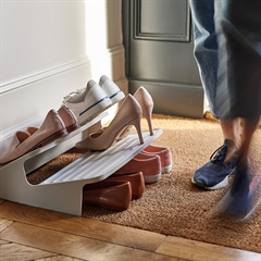 Joseph Joseph Shoe-In Stort Skostativ til skabet, Ecru