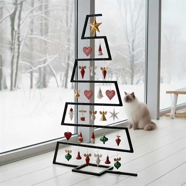 Design juletræ i metal. Dansk design og produktion