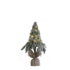 Kunstigt Juletræ med sne. 54 cm