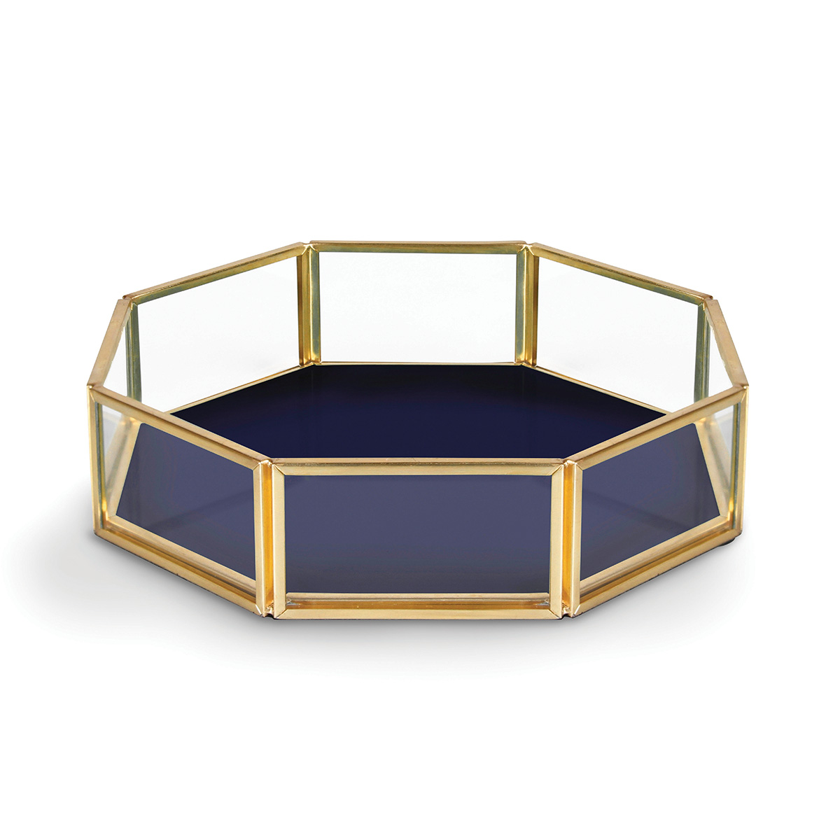 Klevering Treasure Tray - Octagon, Blå