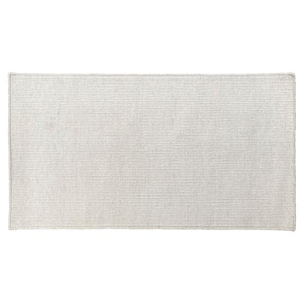 Luxor tæppe i uld. Hvid. 70x140 cm