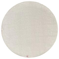 Luxor tæppe i uld. Rund. Ø150 cm Hvid 
