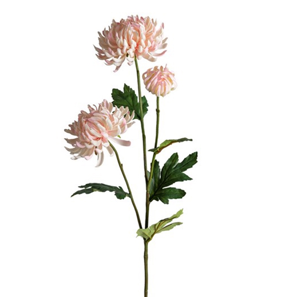 Kunstig Blomst - Chrysanthemum, 60 cm. ROSA
