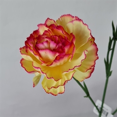 Kunstig Blomst - Nellike, 65 cm. GUL