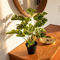 Monstera 30 cm.  -  Kunstig plante