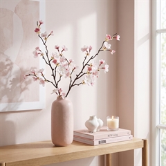 Kirsebær kvist, 60 cm. rosa Kunstig plante - 