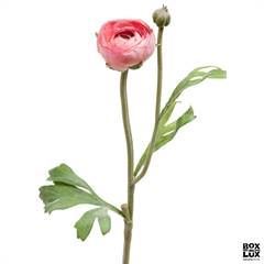 Kunstig Blomst - Ranunkel, 34 cm. ROSA