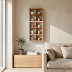 Lake Sættekasse i Egetræ - Debut 2x5