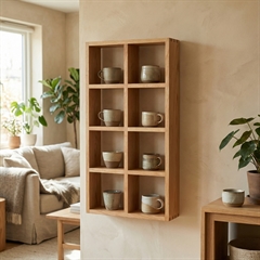 Lake Sættekasse i Egetræ - Debut 2x4