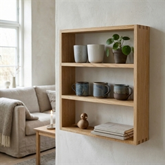 Lake hylde i egetræ - Eve