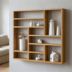 Sættekasse i ren egetræ fra LAKE