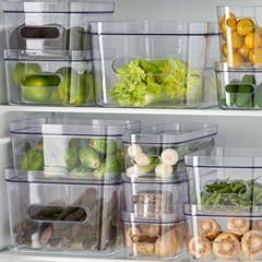 plastikkasser til inddeling af køleskab