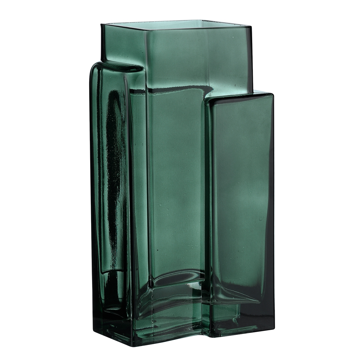 Lauvring vase Boyd høj, Grøn