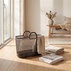 Like-It - Regitze Opbevaringskurv i Grå plast - Medium