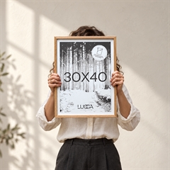 Lucca Træramme til 30x40 cm. plakater - Egetræ