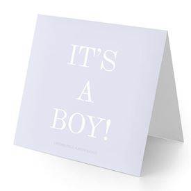 Lykønskningskort - It's a boy