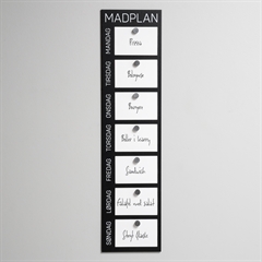 madplan til væg - dansk design