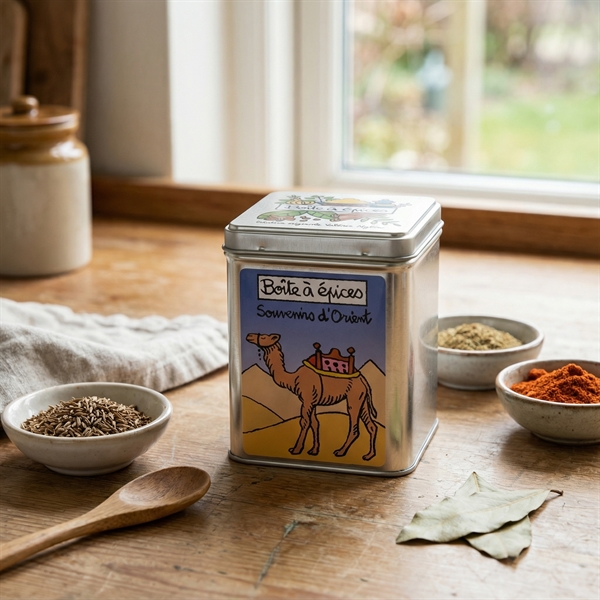 Metaldåse til Krydderier - Oriental