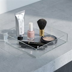 Modena bakke i akryl 20x20x4cm, kvadratisk - Medium