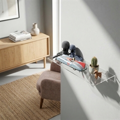 Akrylhylde 40 x 15 cm - akryl