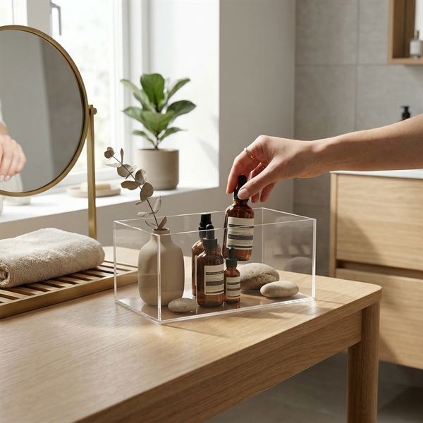 Modena kasse i akryl 12,5x25x12,5