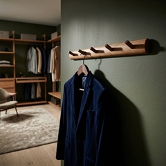 NAW Knage i Olieret Egetræ - INGA, 5 knager