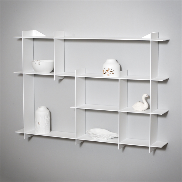 Como Niveau Display Hylde, Medium, Hvid
