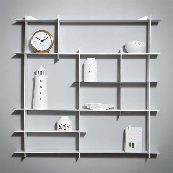 Como Niveau Display Hylde, Large, Hvid