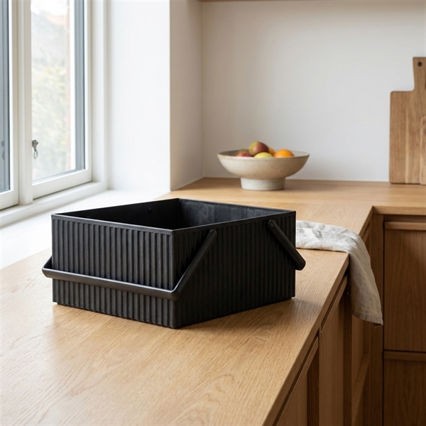 Omnioffre opbevaringskasse - str. LARGE, Sort