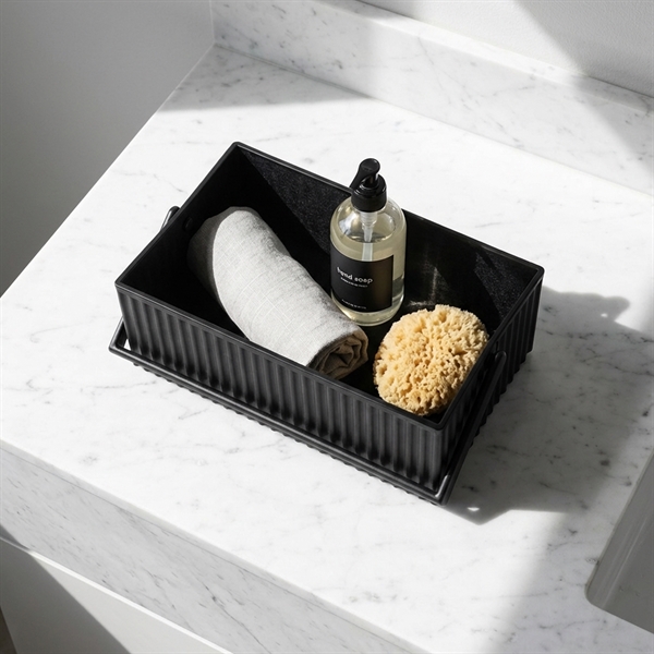 Omnioffre opbevaringskasse - str. SMALL, sort