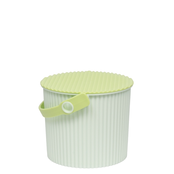 Omnioutil Plastikspand - Pastel Melon Green - Mini 4 liter