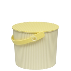 Omnioutil Plastikspand - Pastel Lemon Yellow 8 liter