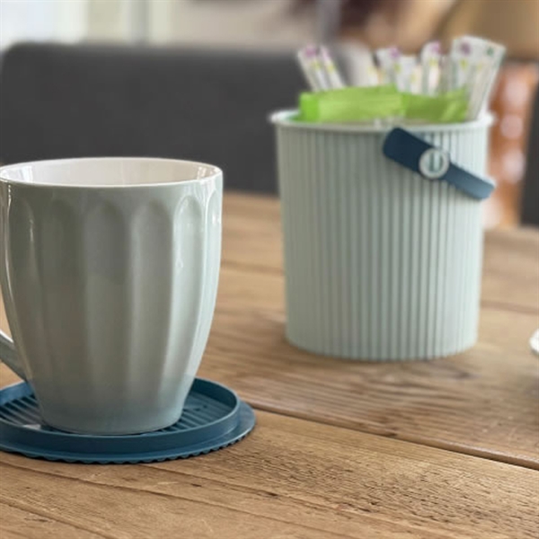 Omnioutil Plastikspand 0,7 liter - Lyseblå