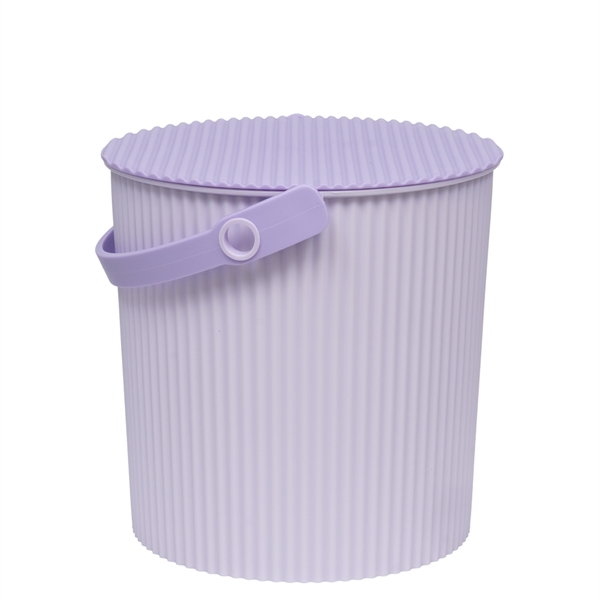 Omnioutil Plastikspand - Pastel Lavendel - 10 liter