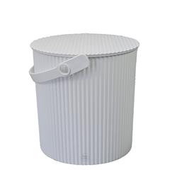 Omnioutil Plastikspand - Hvid. 10 liter