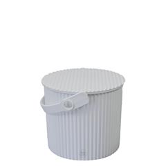 Omnioutil Plastikspand - Hvid. Mini 4 liter