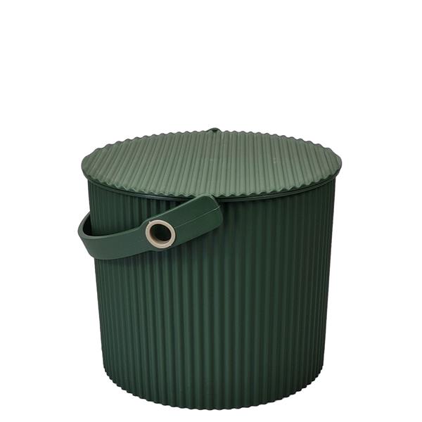 Omnioutil Plastikspand - Mørkegrøn 8 liter
