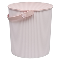 Omnioutil Plastikspand - Pastel Peach Pink - 20 liter