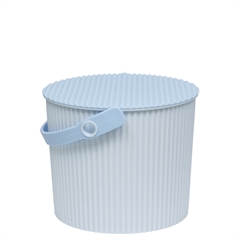 Omnioutil Plastikspand - Pastel Blue 8 liter