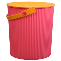 Omnioutil Plastikspand - Pink/Orange 20 liter