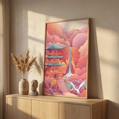 Elegant Japan Plakat