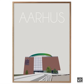 Danmark Plakat - Århus, Aros