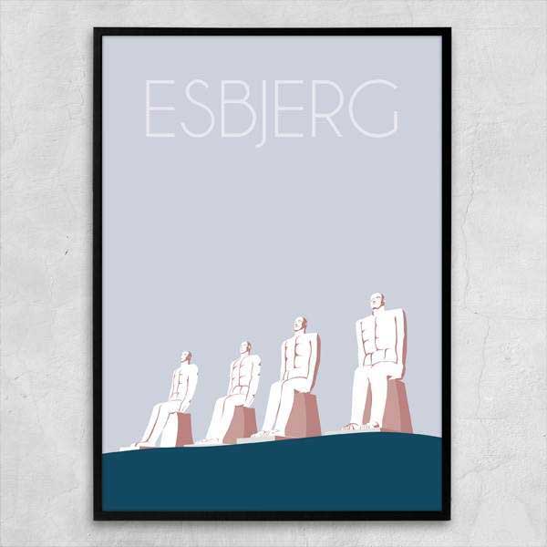 danmark plakat - esbjerg